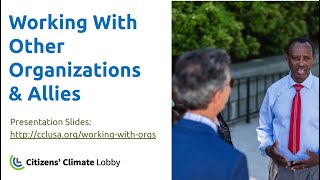 CCL Training: Working With Other Organizations & Allies Training