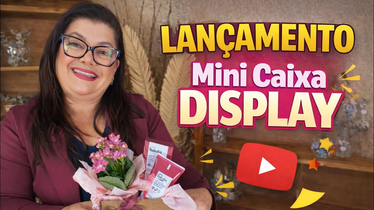 Lançamento Mini caixa Display