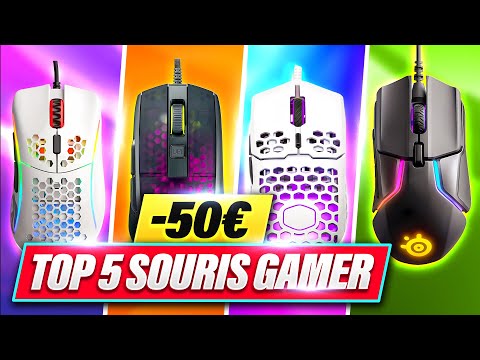 5 SOURIS GAMER PAS CHER SUR  A MOINS DE 50€ POUR 2021