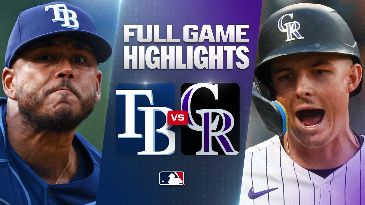 [MLB] 탬파베이 레이스 vs 콜로라도 로키스 경기 하이라이트