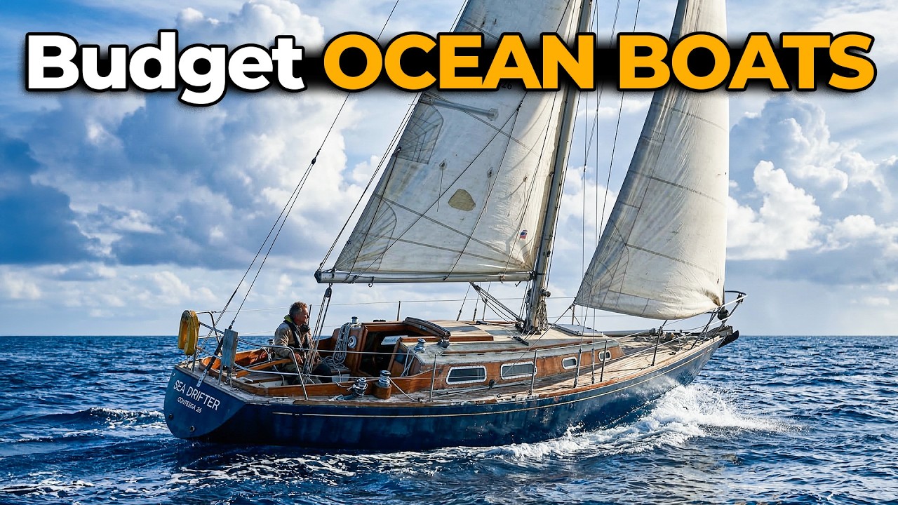 ⁣The Best Small Sailboats for Crossing Oceans (On a Budget)