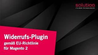 Widerrufsbutton für Magento 2 Shops – Plugin für die neue EU-Pflicht ab 2026