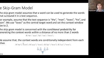Natural Language Processing - Pretraining and Applications