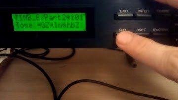 Roland D110 custom patch