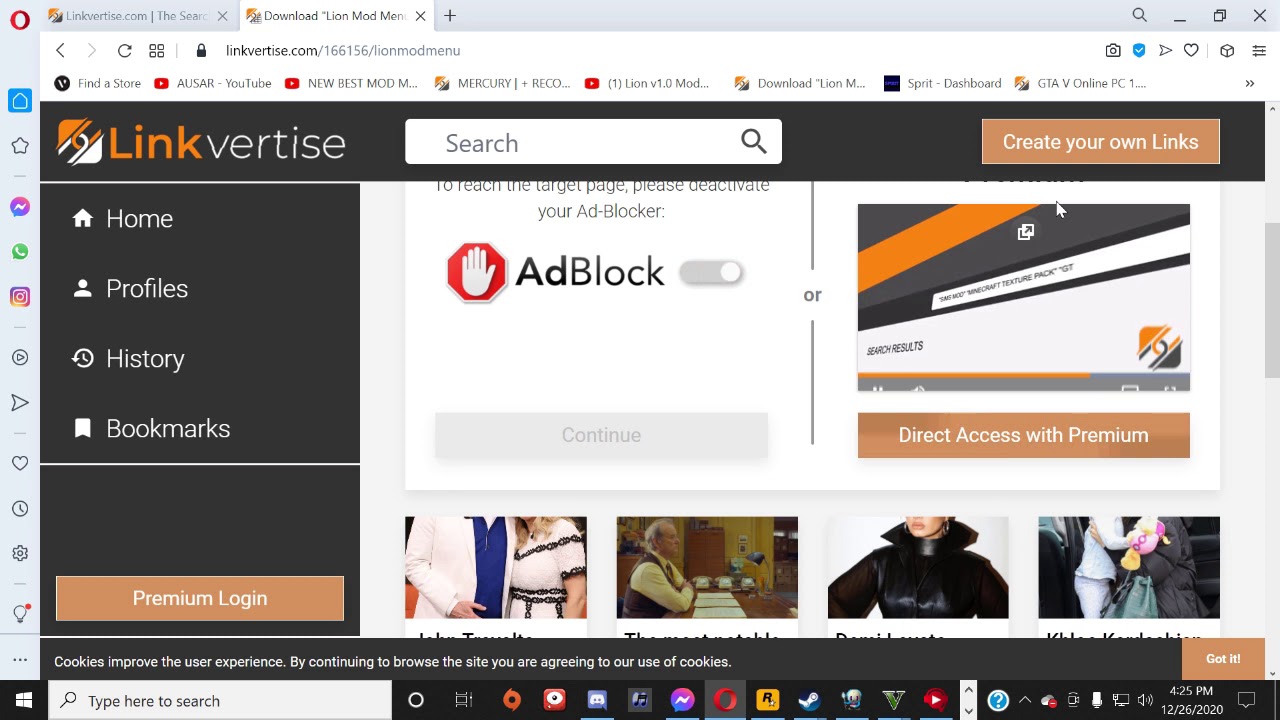 linkvertise premium showcase - YouTube