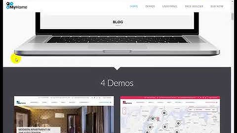 MyHome   Real Estate WordPress Theme