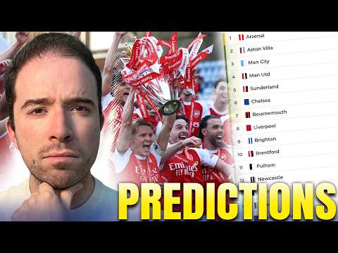 MY 26/27 PREMIER LEAGUE PREDICTIONS