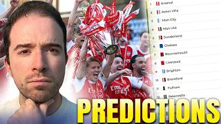 MY PREMIER LEAGUE PREDICTIONS