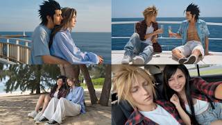 Final Fantasy VII Characters in Real Life?! ❤️ Cloud, Tifa & Aerith’s Love Story