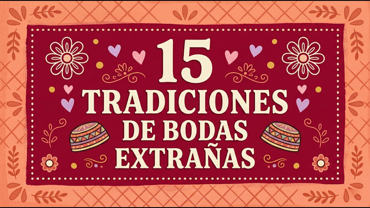 20 Tradiciones de Bodas EXTRAÑAS Que Te Harán Replantear Todo Lo Que Sabes