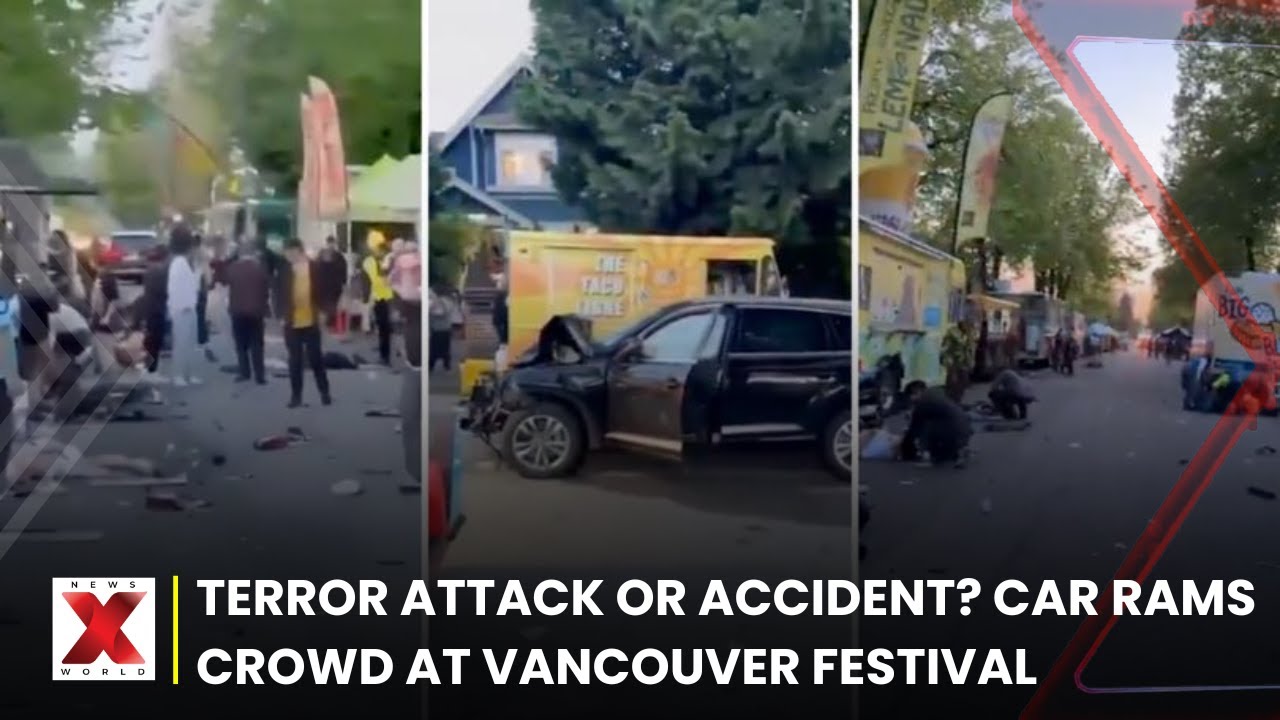 Vancouver Festival Tragedy Car Rams Crowd at Vancouver Festival