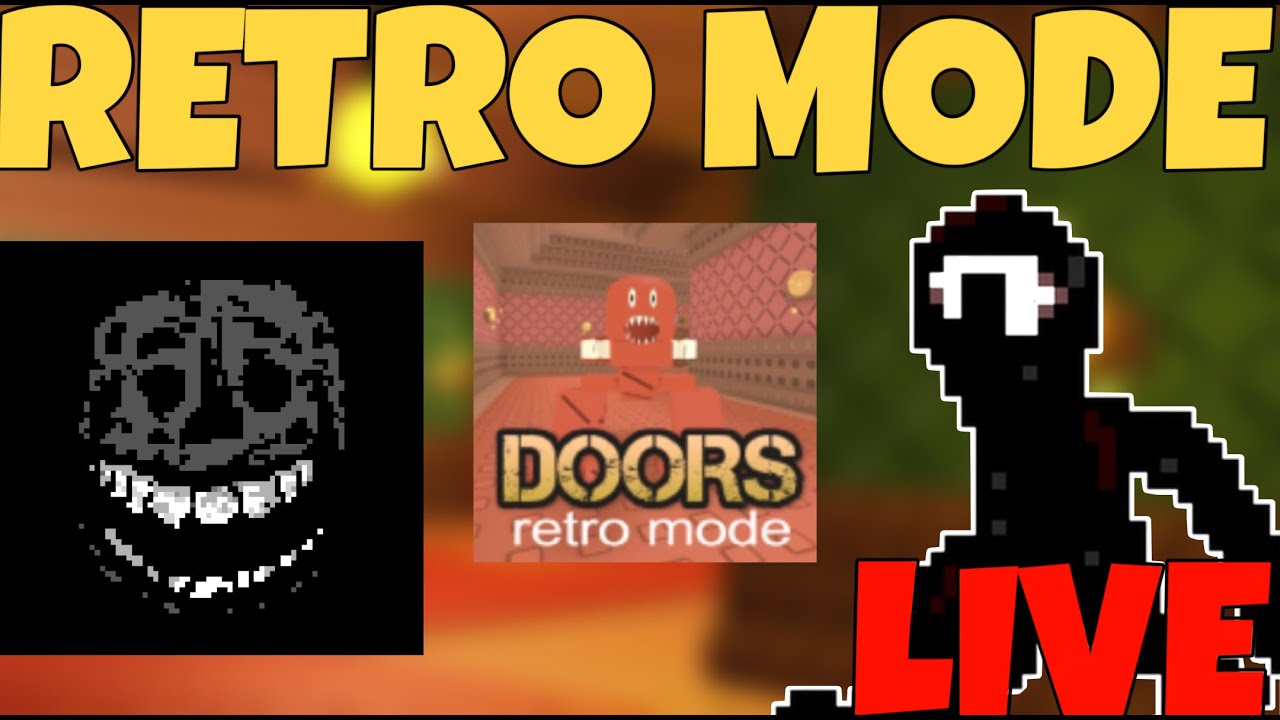 Roblox Doors April Fools Update Retro Mode LIVE YouTube