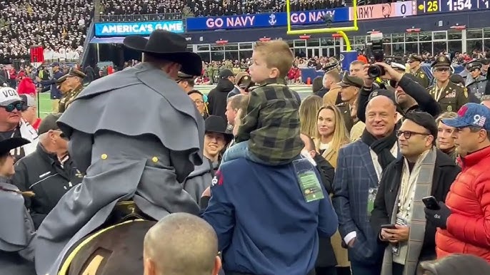 Elon Musk came to #armynavygame 2023! - YouTube