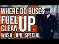 Where do buses fuel up? 🚌 Wash Lane Special💧(I wash a bus)