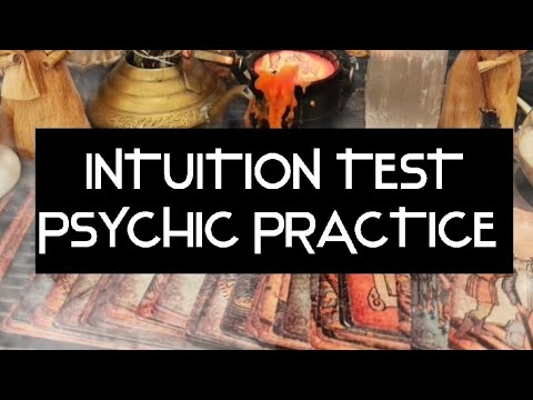 💫INTUITION TEST💫PSYCHIC PRACTICE