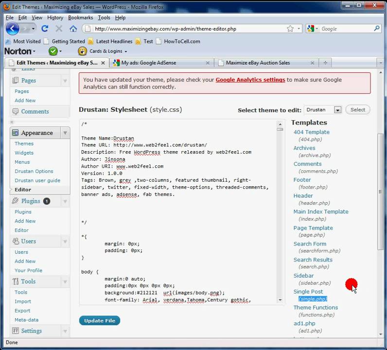 adding adsense to tubbler adding adsense to tubbler
