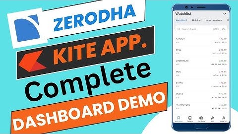 Zerodha app kaise use kare zerodha kite demo 2025 | Zerodha buy sell process in Hindi | Full Guide