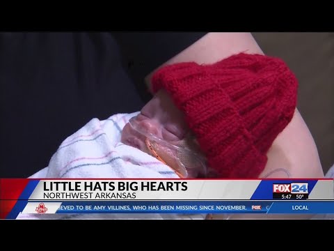 american-heart-association-brings-little,-red-hats-to-infants-(fox-24)