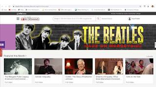 Films on Demand tutorial