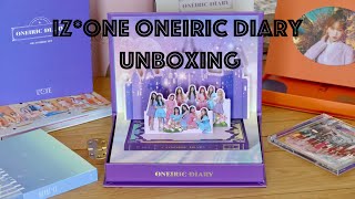 IZ*ONE Oneiric Diary Unboxing