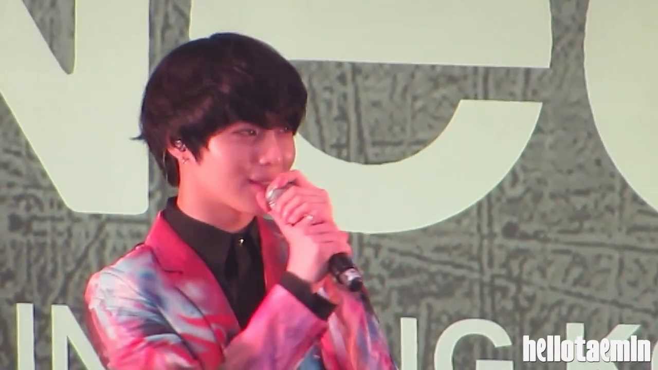 140126 SHINee Taemin's Steps & Cute Moments@2014 SHINee Festival Tour In Hong Kong