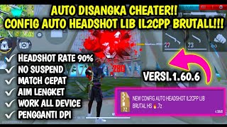 CONFIG AUTO HEADSHOT FF TERBARU DATA LIB IL2CPP