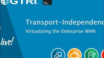 Software Defined WAN 101