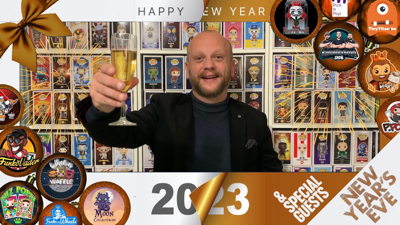 FUNKO POP REVIEW | Collabs | New Year Special | Special Guests - New Years Mail Call