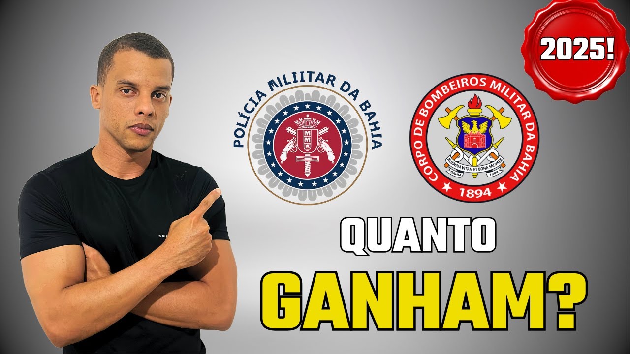 Quanto ganham os Bombeiros e Policiais Militares na Bahia em 2025 ...