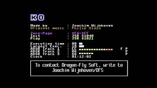C64 Music: Koyaanisqatsi by Dragon Fly Soft 1990 screenshot 2