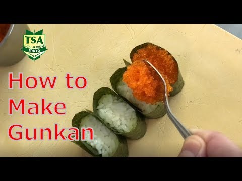 Video: Hoe Om Tobiko-sushi Te Maak