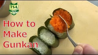 How to make Gunkan@tokyosushiacademyenglishcourse