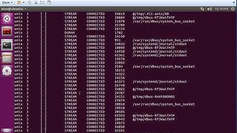 Unix/Linux Get List of SSH connection