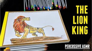ASMR Coloring the Lion King screenshot 4