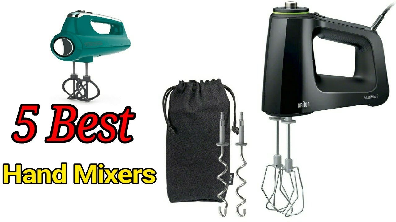 5 Best Hand Mixers 2021 YouTube