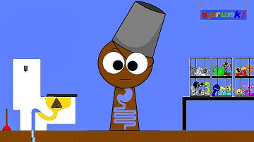 Sigh Brud Eats Incredibox Sprunki in Algodoo