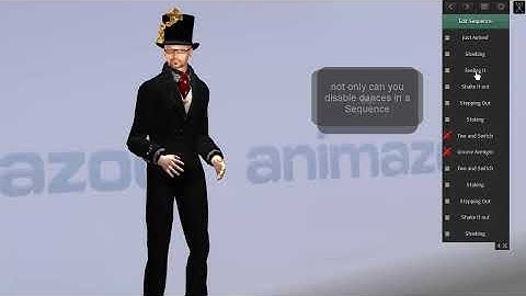 Animazoo Quadro Dance HUD