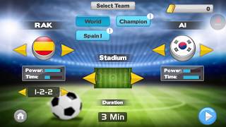 Nvidia Shield Android Demo Gameplay - Aristokraken Soccer Caps Stars League screenshot 2