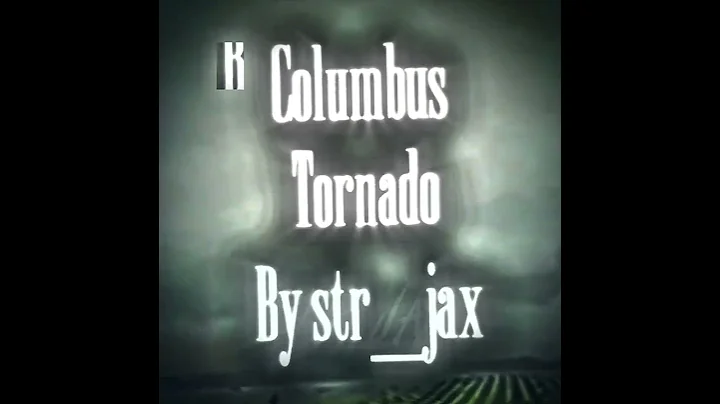 Columbus tornado edit🔥🔥 #columbus #edit #tornado #stormchasing #funk