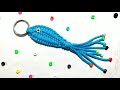 SOUVENIR, GANTUNGAN KUNCI IKAN TALIKUR,FISH MACRAME KEYCHAIN,MACRAME ANIMAL,PELANGI SHOP