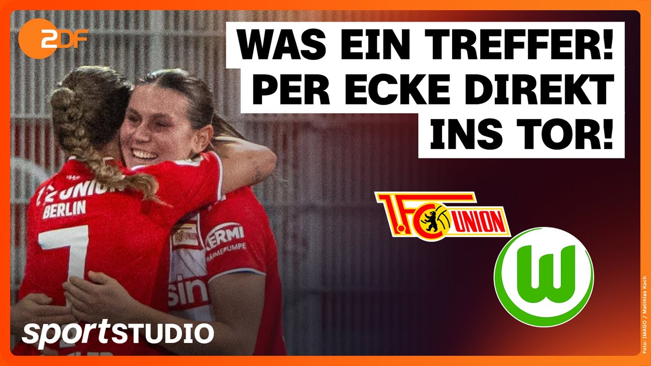 1. FC Union Berlin – VfL Wolfsburg | Frauen-Bundesliga, 9. Spieltag 2025/26 | sportstudio