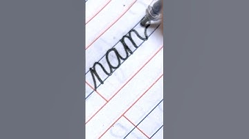 name   || Comment your name..|| #viralshort #cursive #cursive-handwriting #viralshorts #shorts