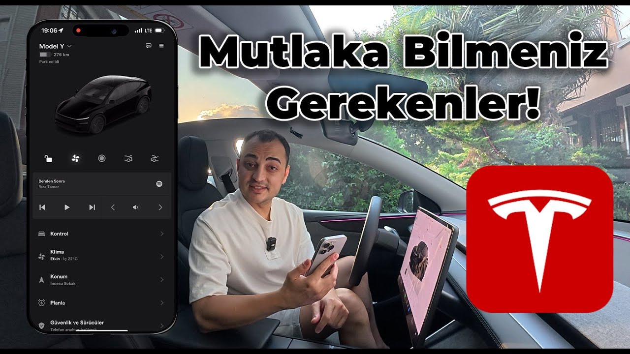Tesla Telefon Uygulaması İlk Kez Nasıl Kullanılır?