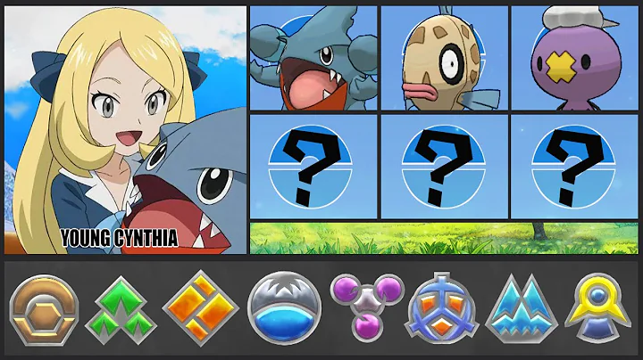 Young Cynthia Pokemon Team (If Cynthia flash back ...