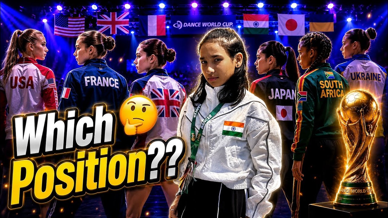 It's the Day! Can Pari Win the Dance World Cup 🏆 ? 😭🇮🇳