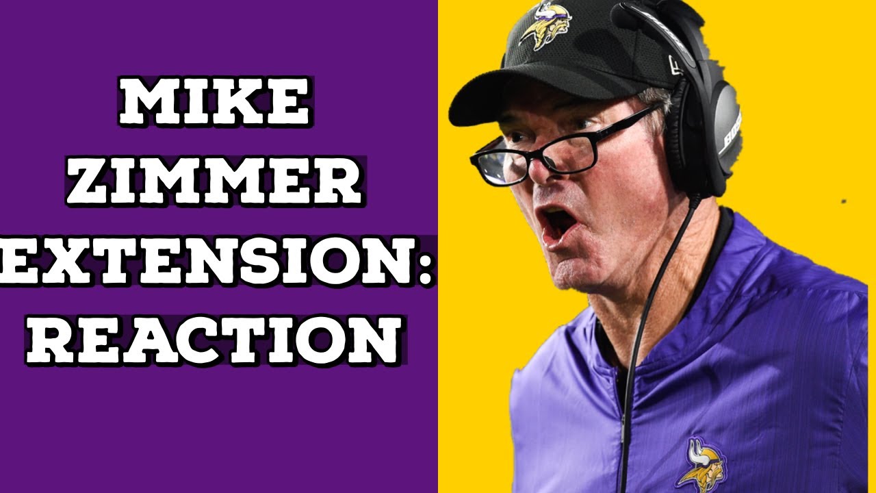 Mike Zimmer Extension: Reaction