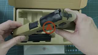 Open Boxwe F17 M17 P320 Gbb Pistol Long Version