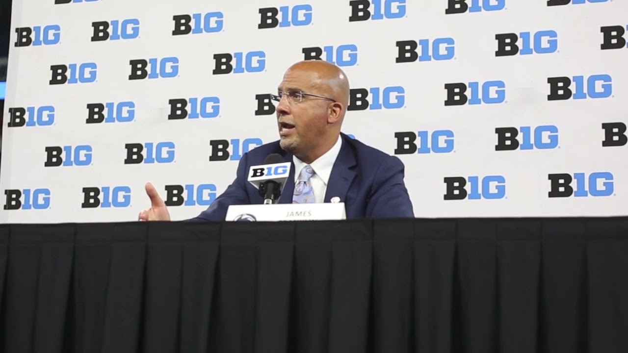 Penn State coach James Franklin on backup quarterback Ta'Quan Roberson