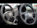Leather steering wheel for my old VW Golf IV