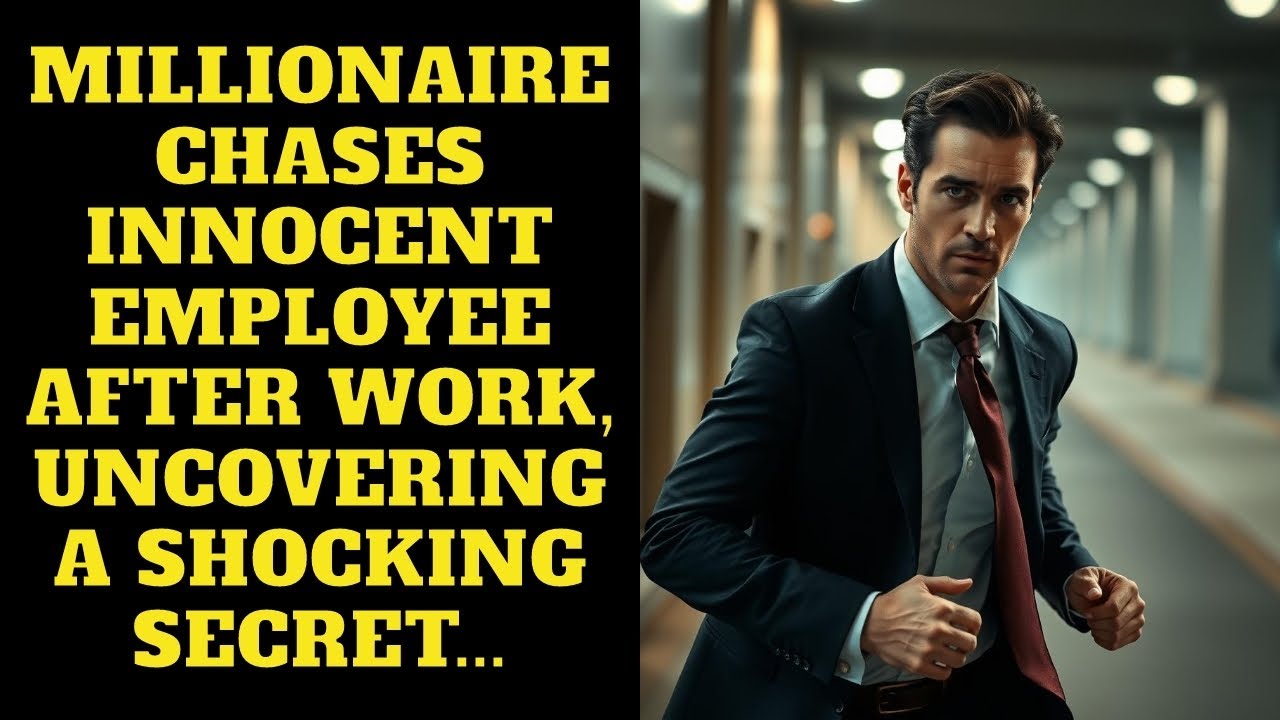 Millionaire Chases Innocent Employee After Work Uncovering A Shocking